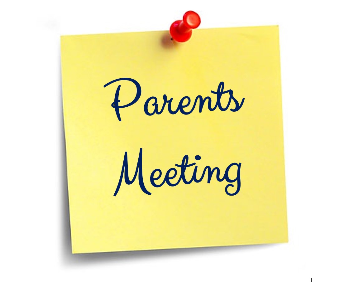School Parents Meeting 17:00