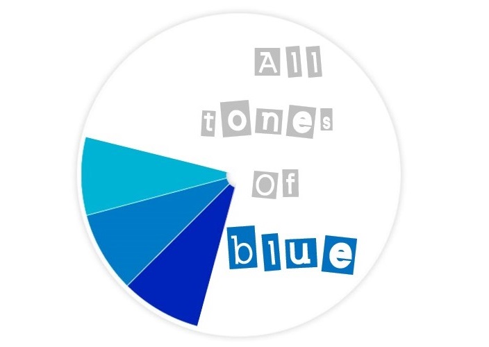 Colour week: wear all tones of blue
